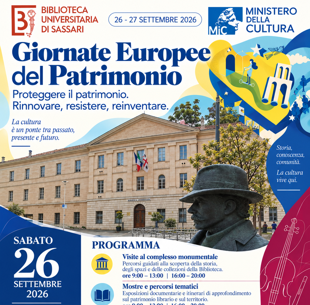 BU-SS GEP 2026 - Eventi diurni  - presentazione libro